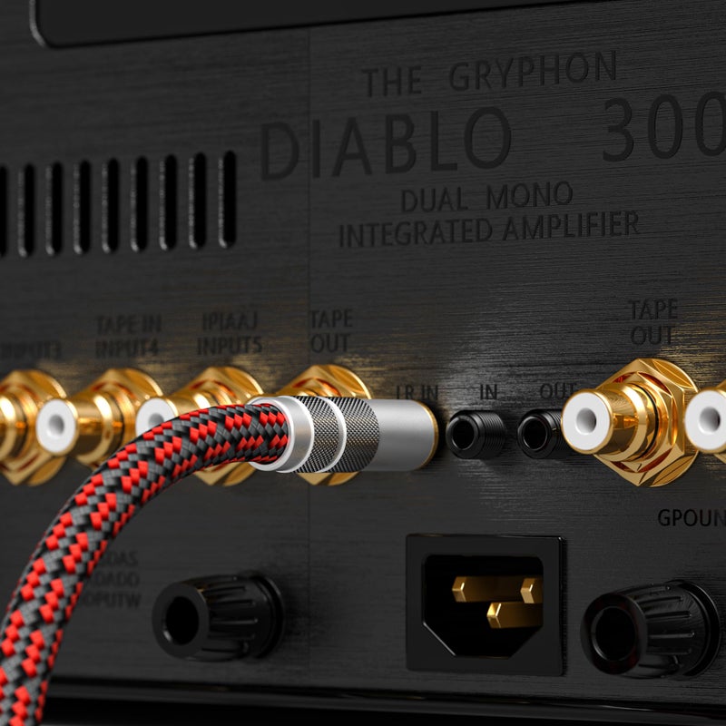 Primeda 3.5mm Aux Cord 3.2ft/1m,Audiophile Stereo Audio Cable Braided Gold-Plated Unbreakable for Laptop Tablets,Headphones, Smartphones,Cars,MP3 Players - Image 3